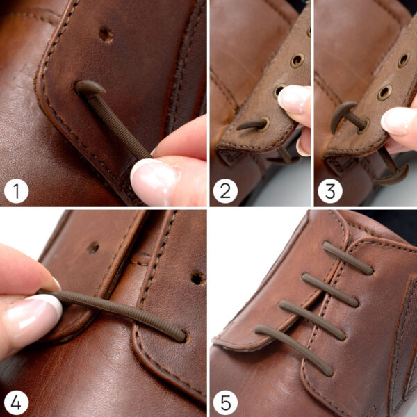 No-Tie Dress Shoe Laces - Laglappen.co.uk