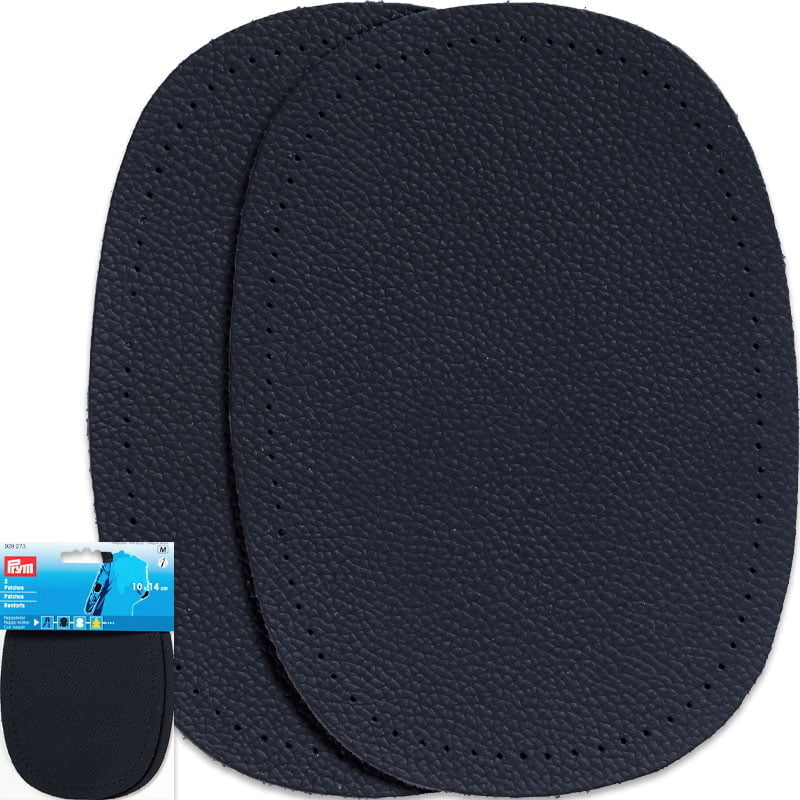 Nappa Leather Elbow Patches – 1.4 mm Thickness - Dark Blue