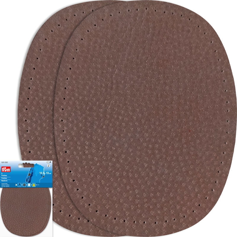 Nubuck Leather Elbow Patches – 0.7 mm Thickness - Brown