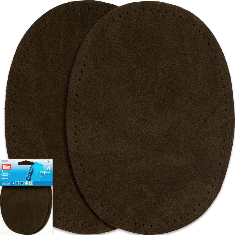 Velour Elbow Patches – 0.75 mm Thickness - 9,5 x 14,5 cm , Olive