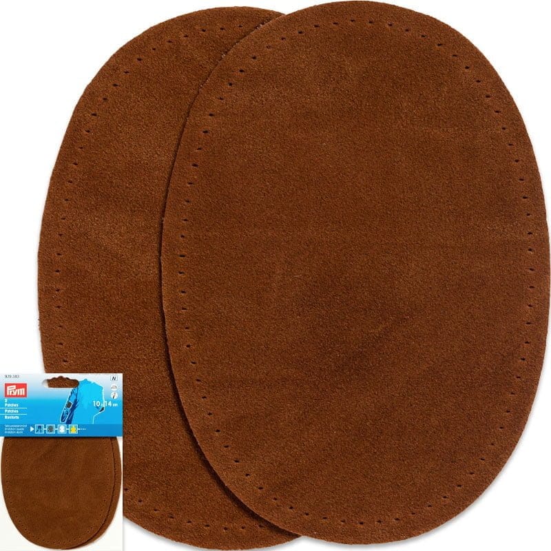 Velour Elbow Patches – 0.75 mm Thickness - 9,5 x 14,5 cm , Camel
