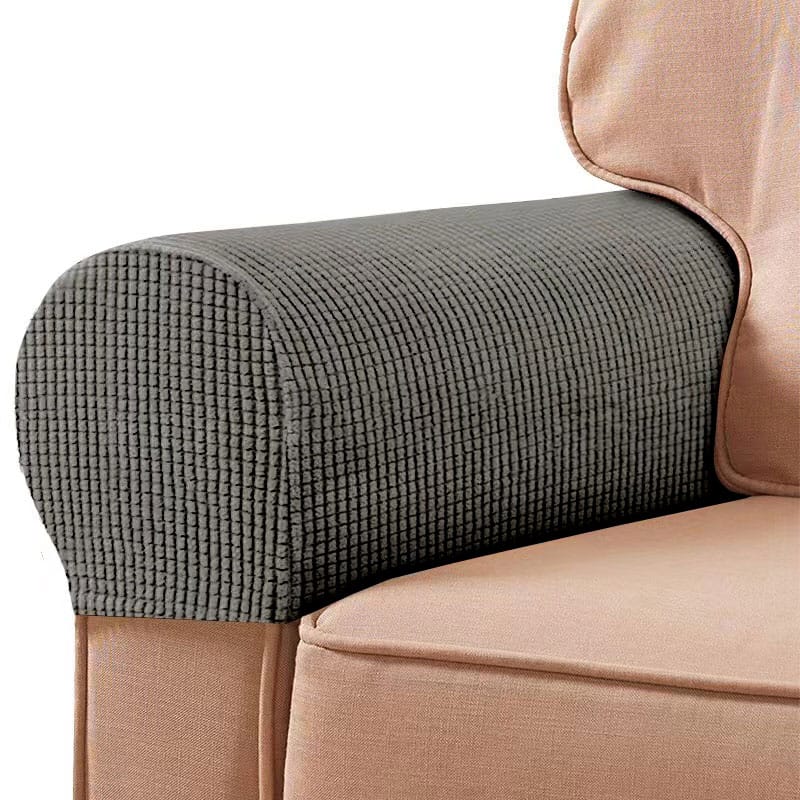 Armrest covers for sofas and armchairs - Dark Grey