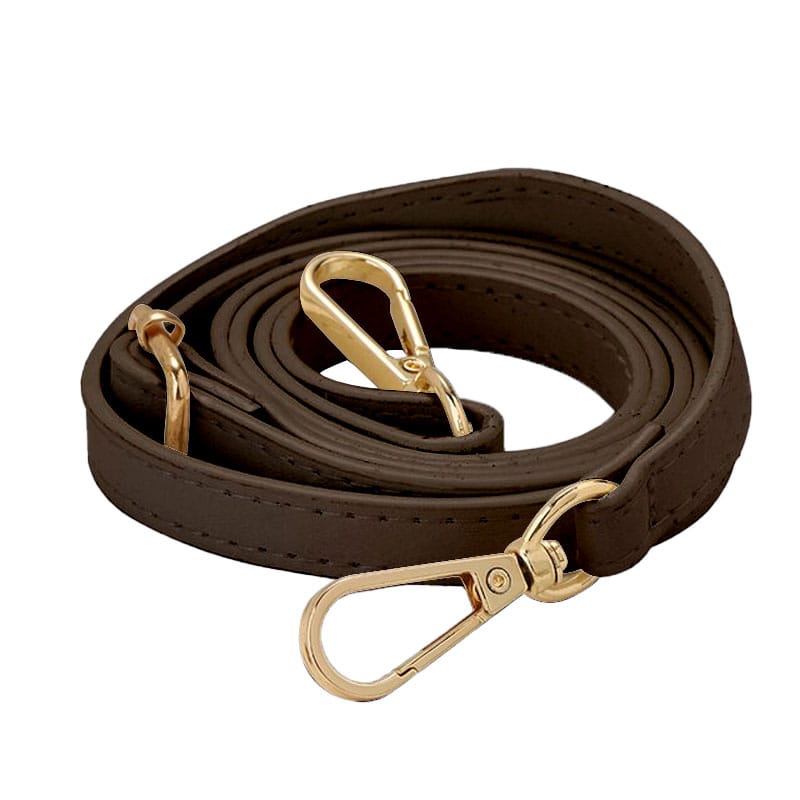 Adjustable Shoulder Strap for Handbags - Dark Brown