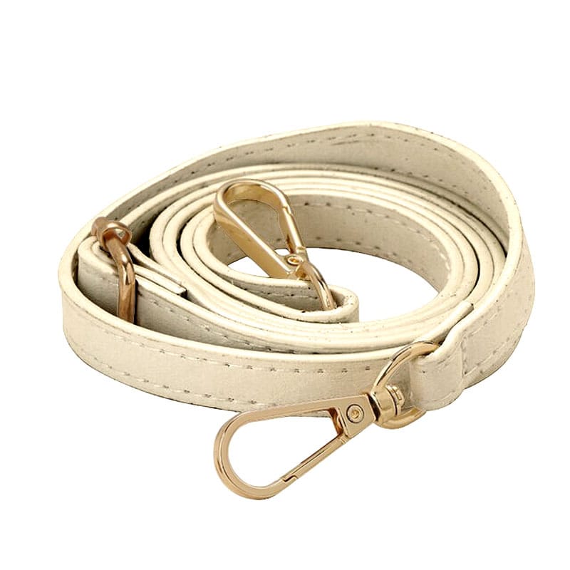 Adjustable Shoulder Strap for Handbags - Ecru