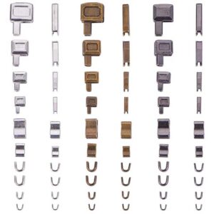 Alternative view of Metal Zipper Repair Kit – 60 Pieces