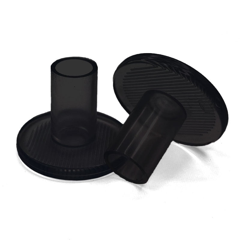 Heel Stoppers – For Grass & Uneven Surfaces - Black