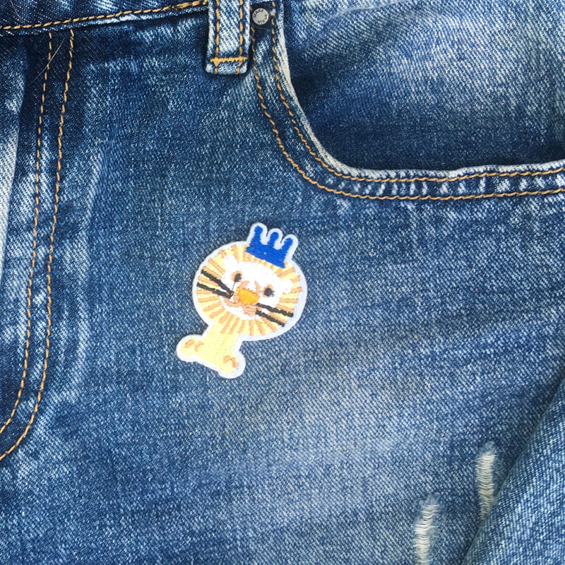 Xerxes the Lion – Iron-on Patch - Image 2