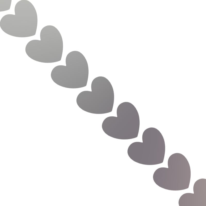 Iron-on Reflectors – Stylish Reflectors for Clothing - Hearts
