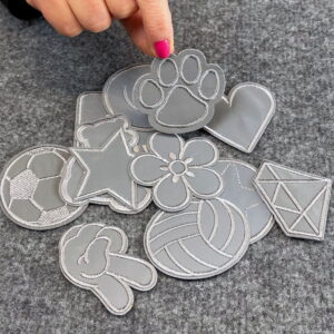 Alternative view of Iron-On Reflective Patches