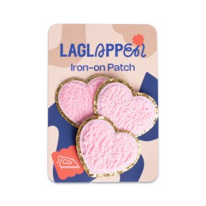 Fluffy Hearts – Iron-on Patches