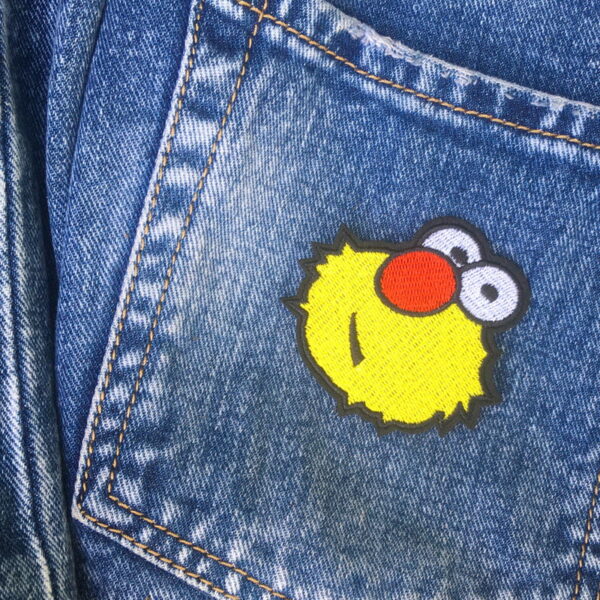 Sam One Patch Rednose Sam – Iron-on Patch - Laglappen.co.uk