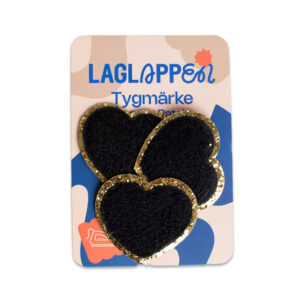 Fluffy Hearts – Iron-on Patches