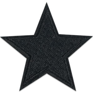 Black Star - Iron-on Patch
