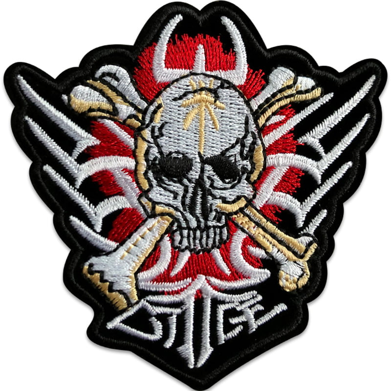 Skull Tribal – Iron-on Patch