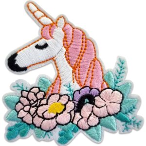 Pink Unicorn – Iron-on Patch