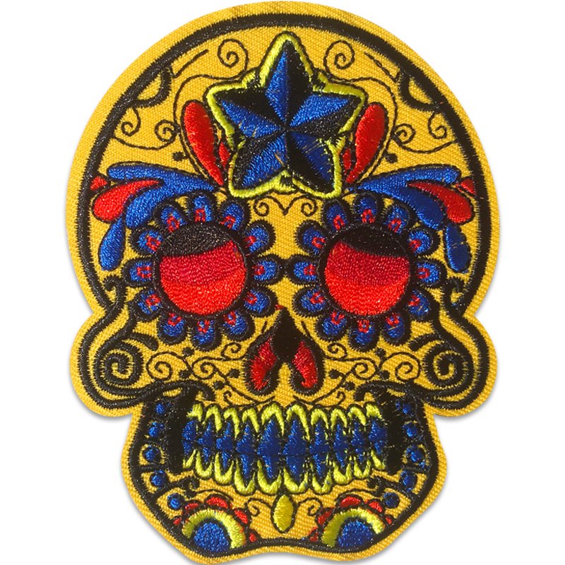 Star Skull – Iron-on Patch