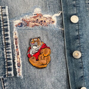 Alternative view of Strong Man – Iron-on Patch