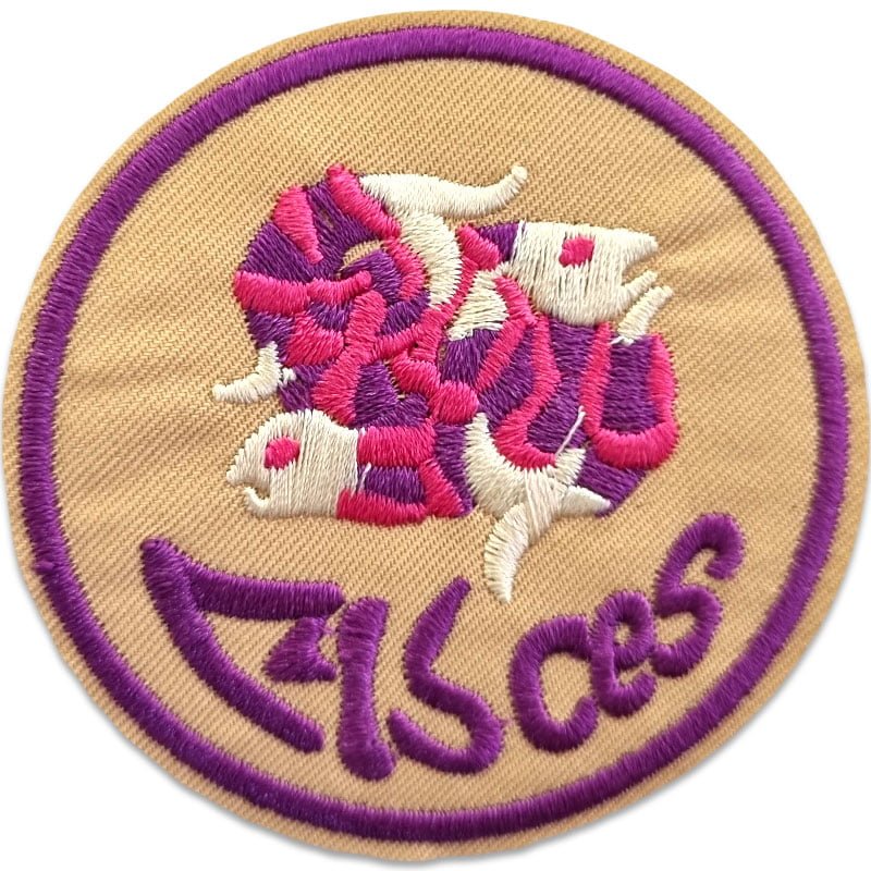 Choose Your Zodiac Sign – Iron-on Patches - Pisces