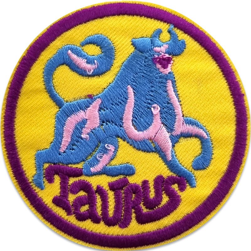 Choose Your Zodiac Sign – Iron-on Patches - Taurus