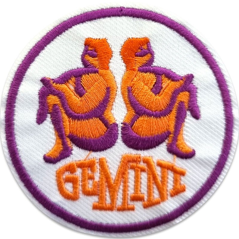 Choose Your Zodiac Sign – Iron-on Patches - Gemini