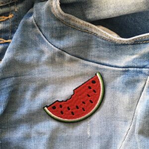 Watermelon Bite Marks – Iron-on Patch - Image 2
