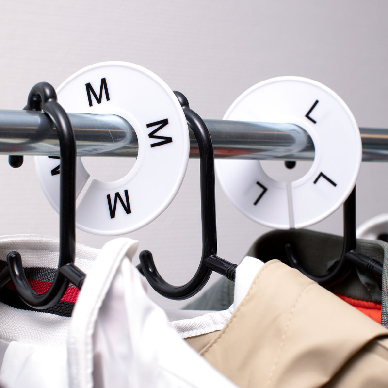Size Markers for Clothes Hangers - Image 2