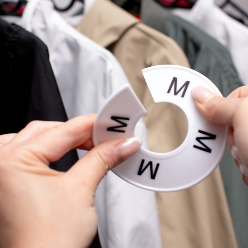 Size Markers for Clothes Hangers - Image 4