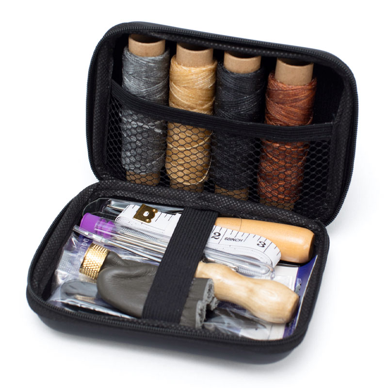 Weaver Leather Saddlery Repair Kit – Natural Leather Strap Holders & Conchos For Western Saddles (New, USA Made)