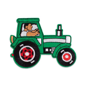 Farmer’s Green Tractor – Iron-on Patch