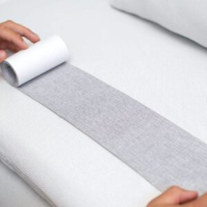 Alternative view of Self-Adhesive Fabric with Linen Texture