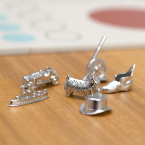 Metal Board Game Pieces – 6 Classic Designs