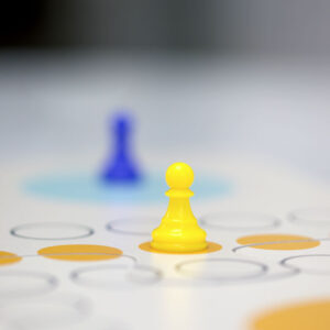 Replacement Board Game Pawns – 4 Classic Colours - Image 3