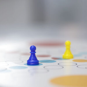 Replacement Board Game Pawns – 4 Classic Colours - Image 5