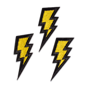 Warning High Voltage – Iron-on Patches