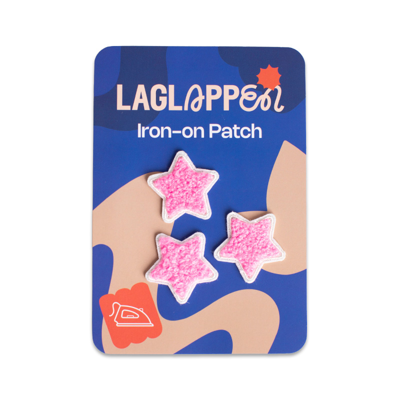 Chenille stars - Iron-on patches - Image 4