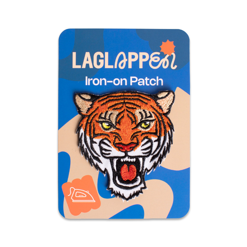 Roaring Tiger – Iron-on Patch - Image 3