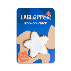 Alternative view of Chenille star - Iron-on patch