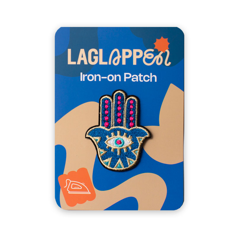 Hamsa Hand – Iron-on Patch - Image 3