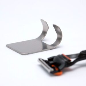Razor Holder – Self-Adhesive Brushed Metal - Image 6