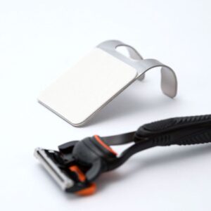 Razor Holder – Self-Adhesive Brushed Metal - Image 8