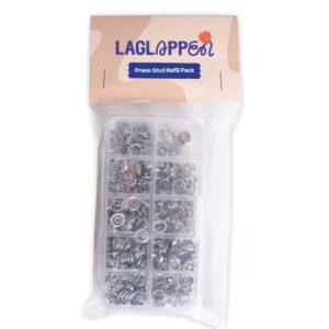 Press Stud Refill Pack – 100 Sets (Pliers Not Included) - Image 2
