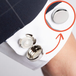 Button Cover Cufflinks for Regular Shirts