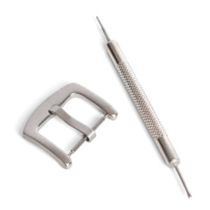 Watch strap buckle – Complete kit with tool
