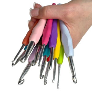 Alternative view of Crochet hook set with accessories – 37 pieces